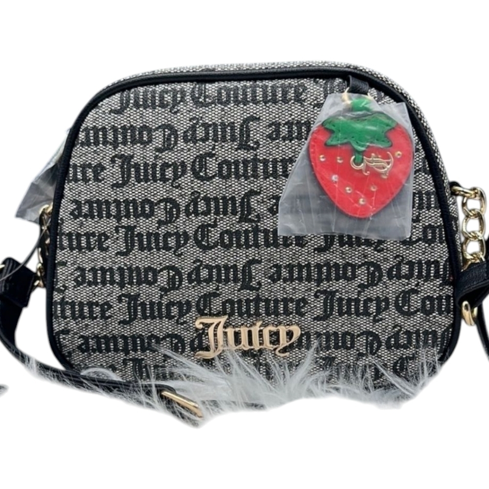 🖤▪️Juicy Couture▪️ Black beige/ Liquourice Freshly picked camera bag